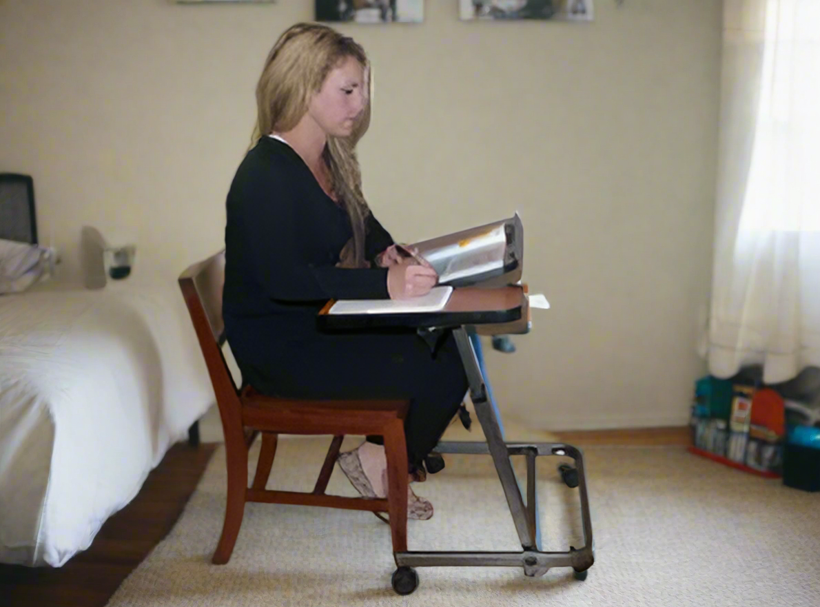 Platinum Health's Dorminator Acrobat Portable Laptop, Folding Desk for College Dorms or Apartments