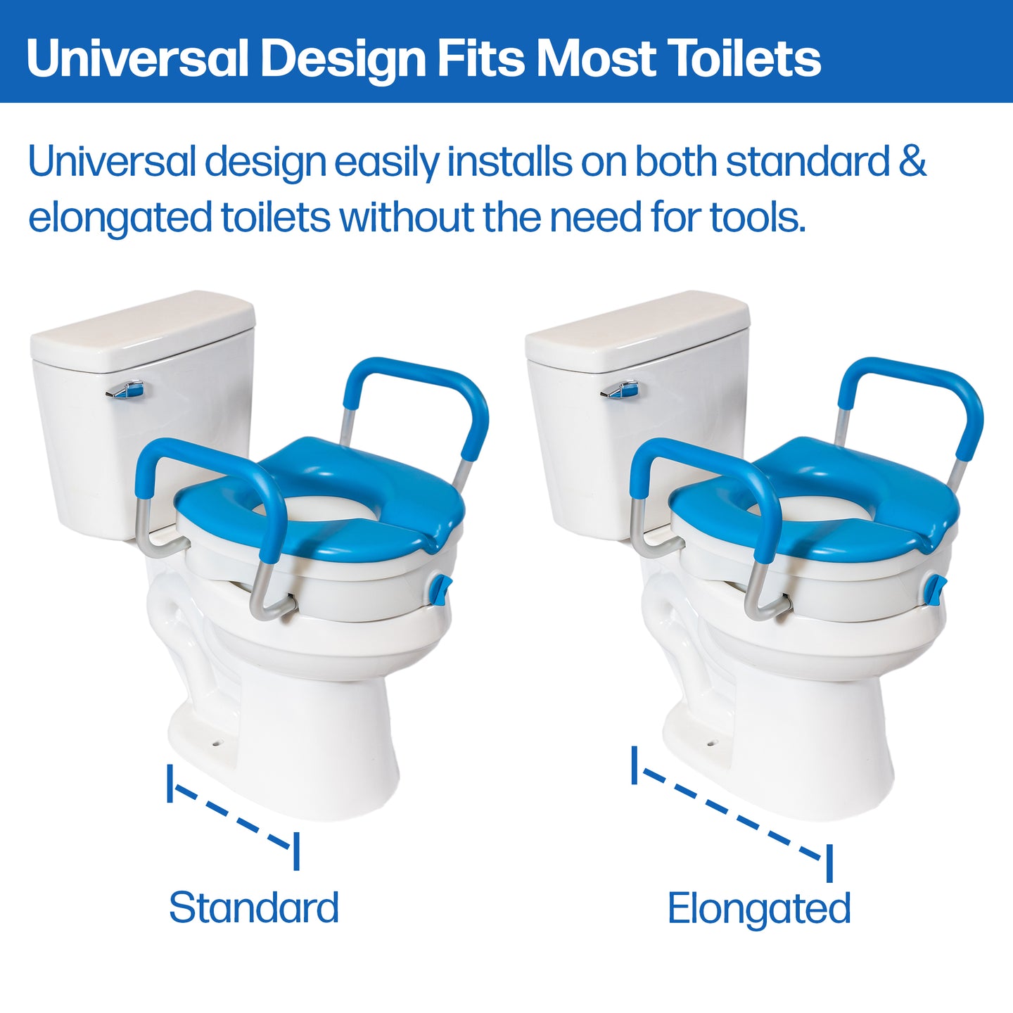 Soft-TOP 2.0 Deluxe Padded Raised Toilet Seat
