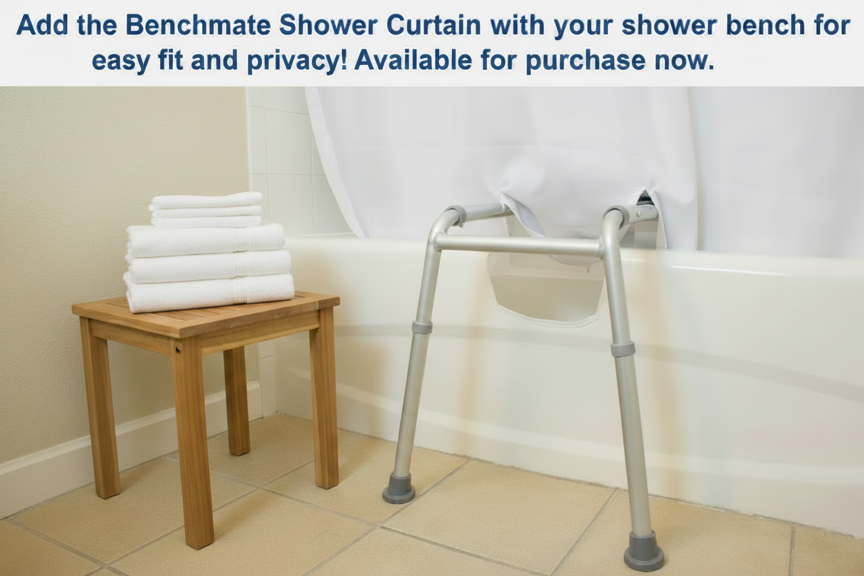 HydroGlyde - Toilet to Tub Sliding Bench - Extra Long for Physically Handicapped or Disabled