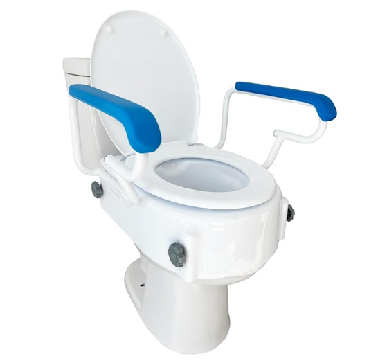 Platinum Health PerfectHeight™ Raised Toilet Seat with Arms