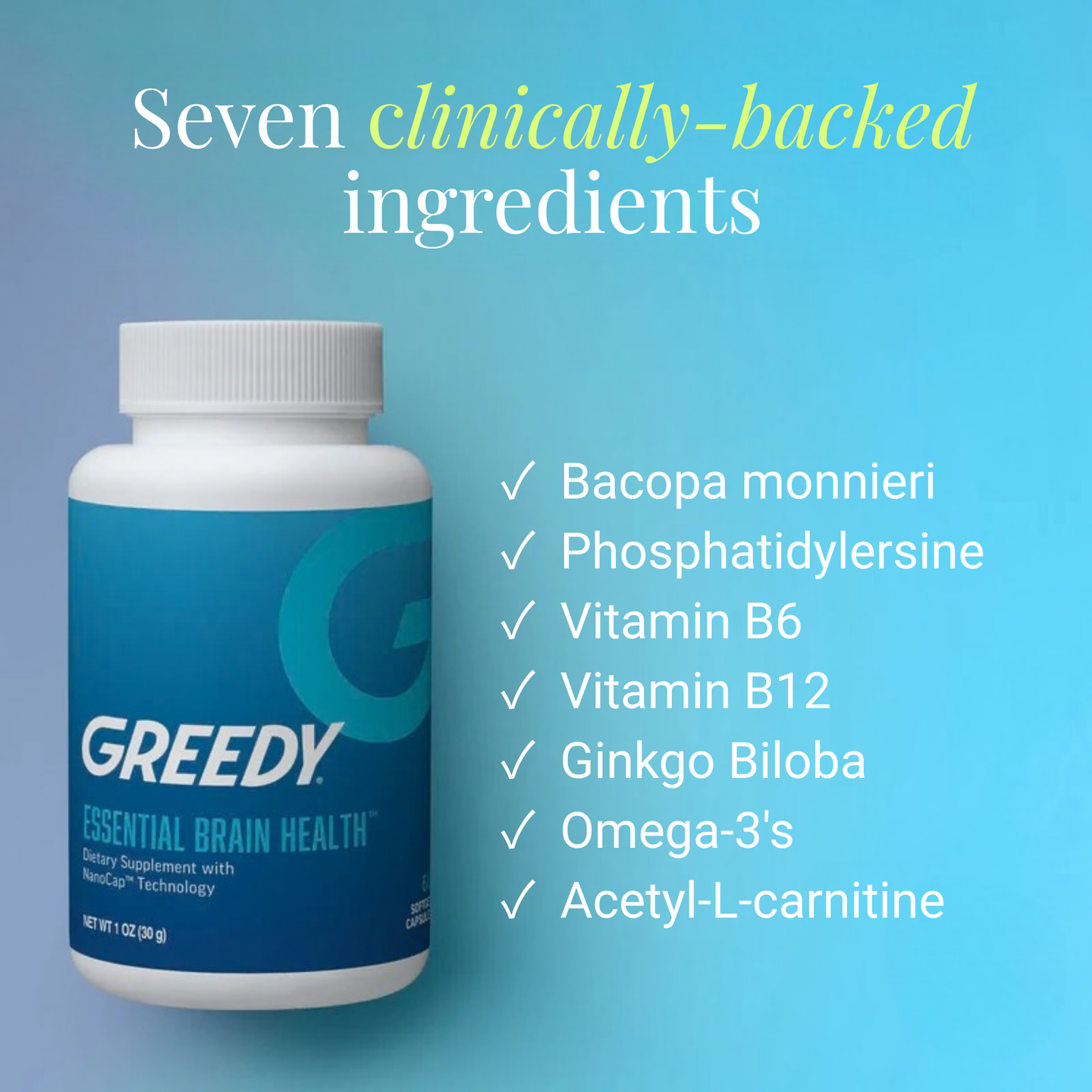 Greedy Essential Brain Health™