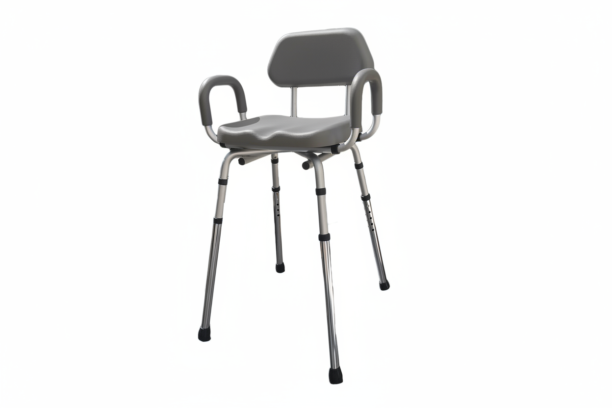 Platinum Health HIP CHAIR APEX Bath Shower Chair Padded ADJUSTABLE HEIGHT & SEAT ANGLE