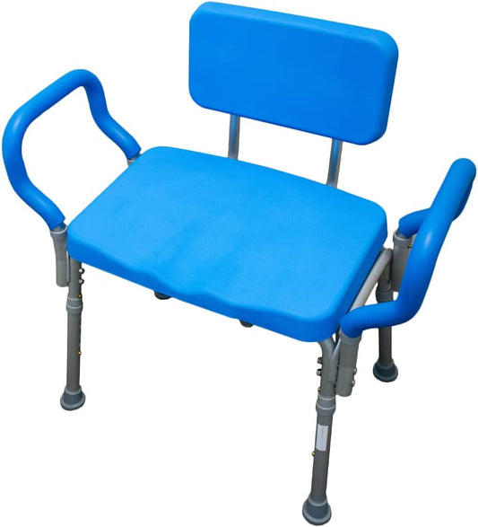 Bariatric Comfortable Deluxe Shower Chair - 600 lbs Weight Capacity