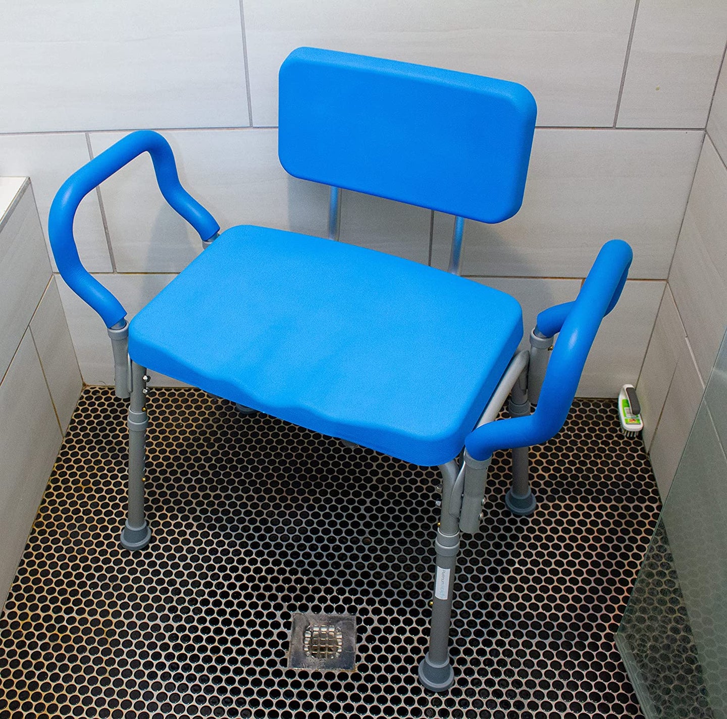 Bariatric Comfortable Deluxe Shower Chair - 600 lbs Weight Capacity