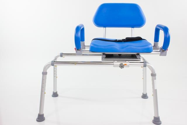 Horizontal Extended Rails for Transfer Benches (Standard Carousel & Gateway) for Physically Handicapped or Disabled