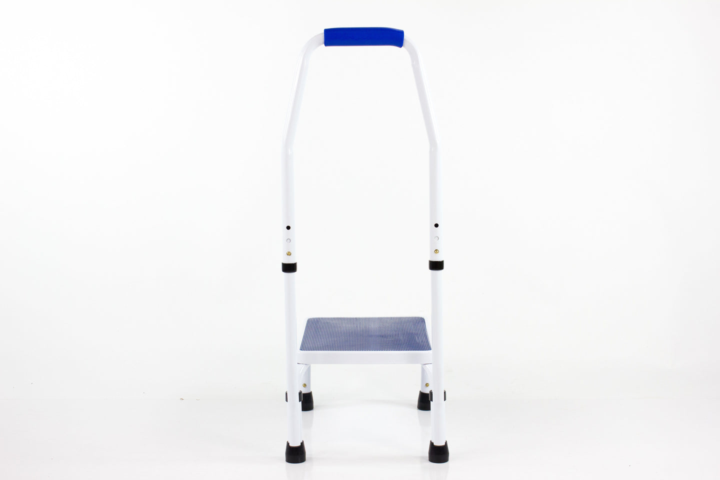 ADJUSTASTEP DELUXE STEP STOOL WITH HANDRAIL